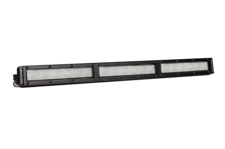 Diode Dynamics DD6034 18 In LED Light Bar Single Row Straight Clear Flood Each Stage Series