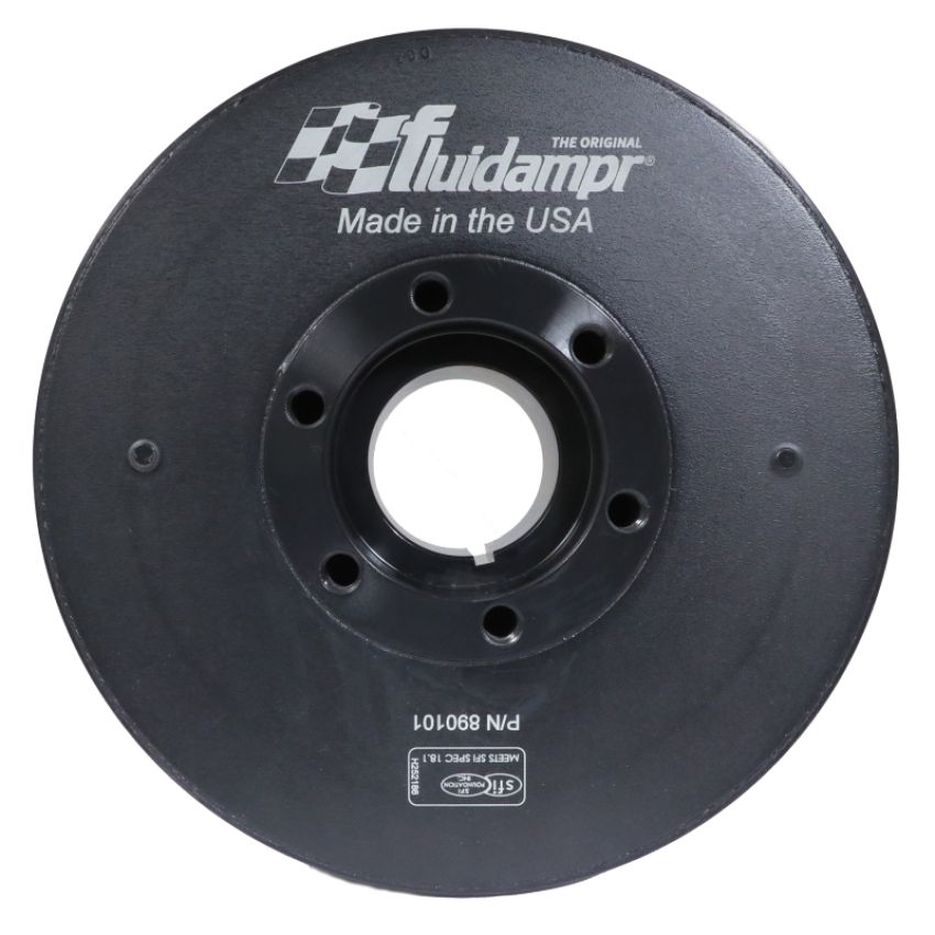 Fluidampr 890101 Harmonic Balancer - Fluidampr - GM - 2001-2005 6.6L Duramax LLY/LB7 - Each