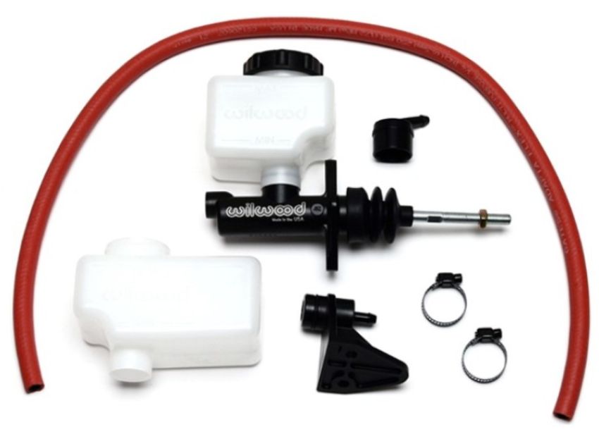 Wilwood 260-13618 Short Remote M/C Kit 5/8in Bore 3/8in-24 Banjo Outlet