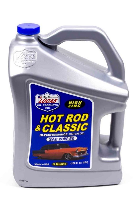 LUCAS OIL LUC10684 20w50 Petroleum Oil 5Qt Jug
