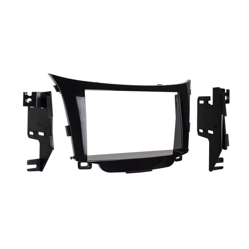 Metra 95-7357HG Double DIN Dash Kit for 2013- Hyundai Elantra GT (High Gloss Black)