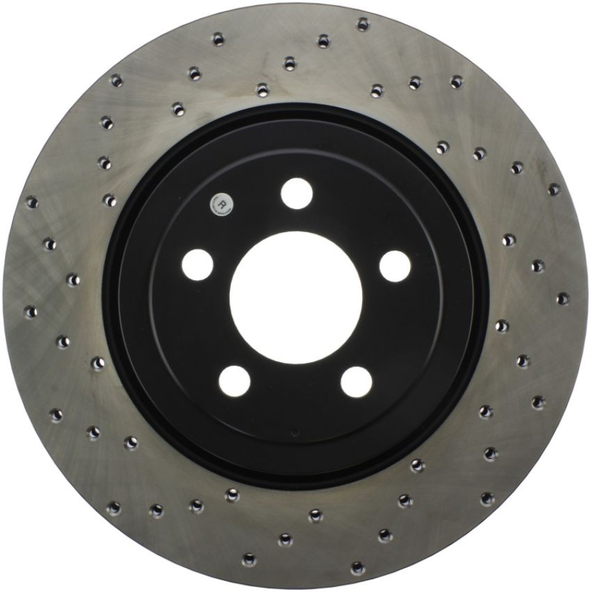 Stoptech 128.63061R Drilled Sport Brake Rotor