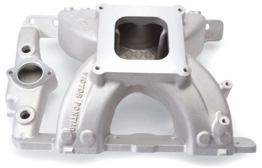 EDELBROCK EDE2957 Pontiac Victor Manifold - 389-455 4150