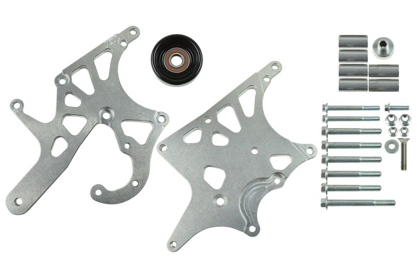 ICT BILLET ICT551521X-1 LS Corvette Alternator/ Power Steering Bracket