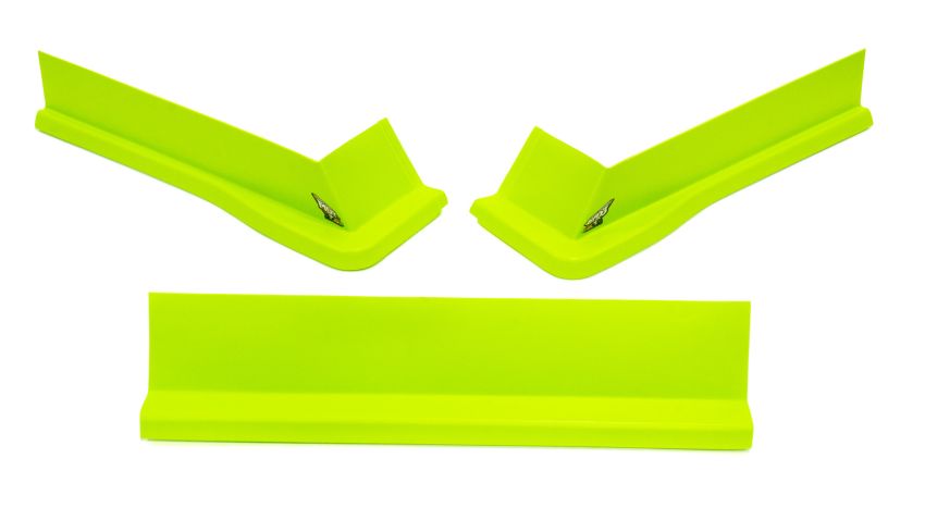 FIVESTAR FIV3022-417-FG Modified Aero Valance 3pc. Fluorescent Green