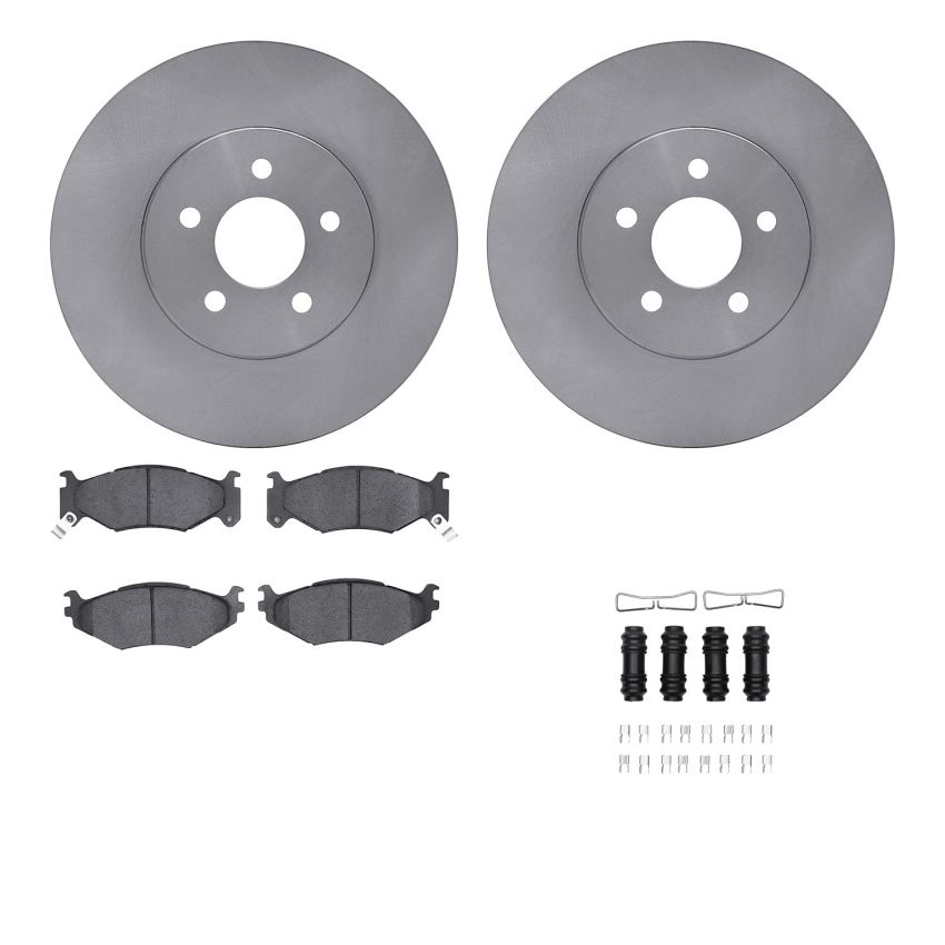 Dynamic Friction 6512-39068 Rotor Kit