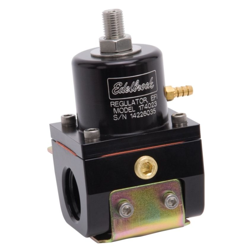 EDELBROCK EDE174023 Fuel Pressure Regulator EFI Style 35-90psi Blue