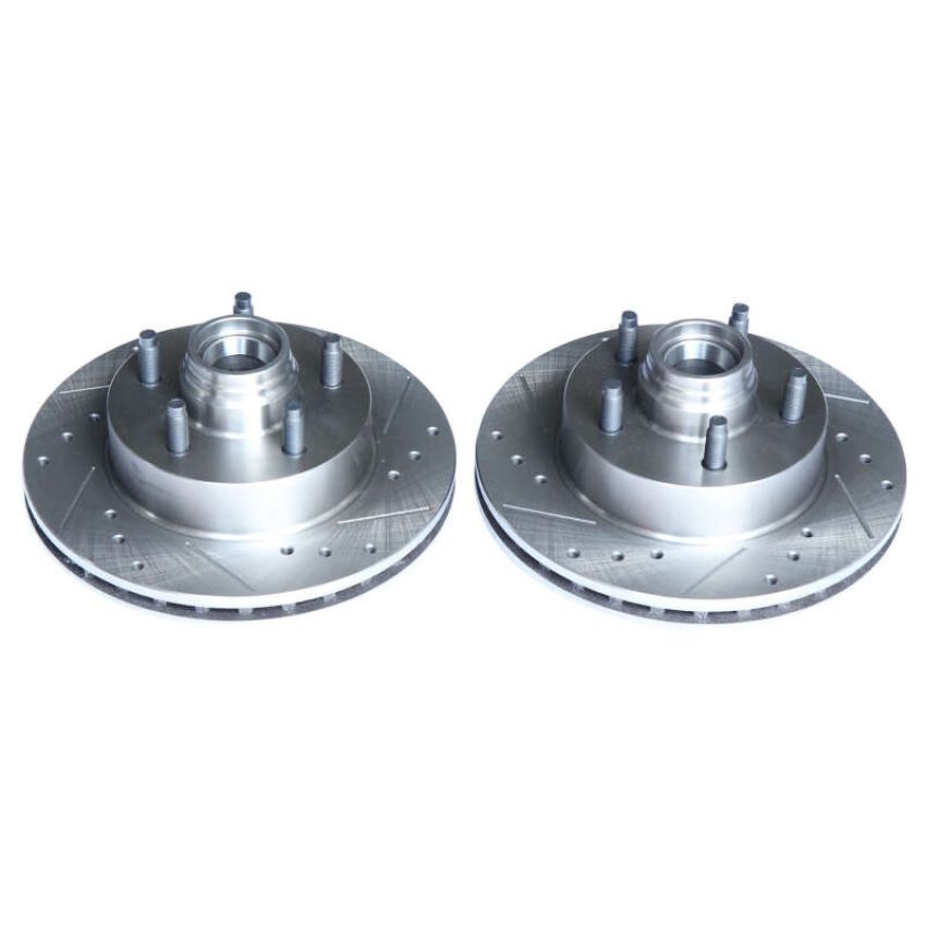 PowerStop AR8577XPR PowerStop Evolution Performance Drilled and Slotted Rotor Pair