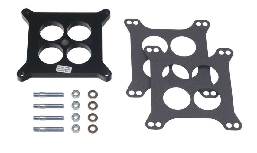 TRANS-DAPT TRA2370 1/2in Phenolic Ported Carb Spacer