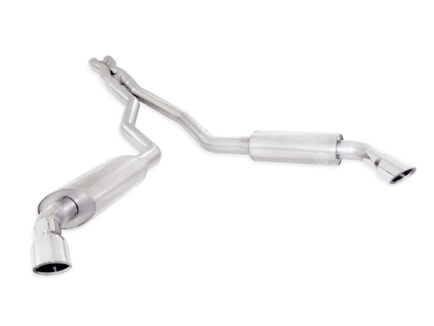 Stainless Works CA10CBL 2010-15 Camaro 6.2L 3in Exhaust X-Pipe Chambered Turbo Mufflers Polished Tips