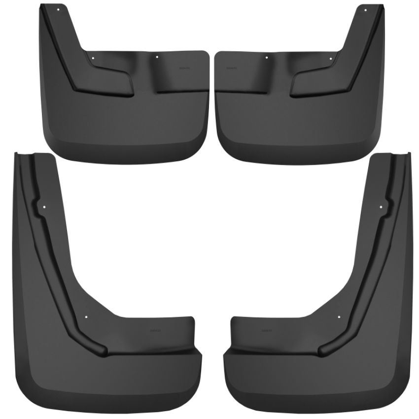 Husky Liners 2021 Suburban/Tahoe/Yukon XL w/o Power Running Boards Front/Rear Mud Guards - BLK