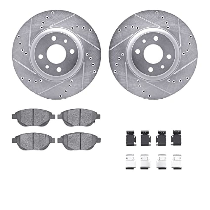 Dynamic Friction 7512-07004 Rotor Kit