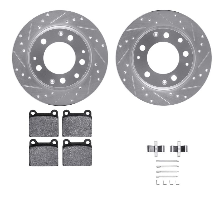 Dynamic Friction 7612-02005 Rotor Kit