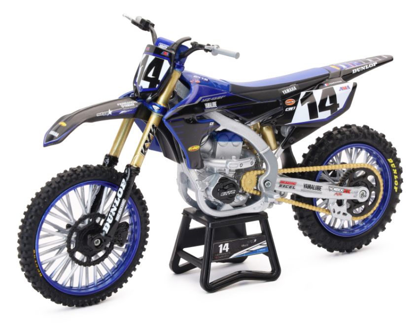 New Ray Toys 58333 Yamaha YZ450F Factory Team (Dylan Ferrandis #14)/ Scale - 1:12