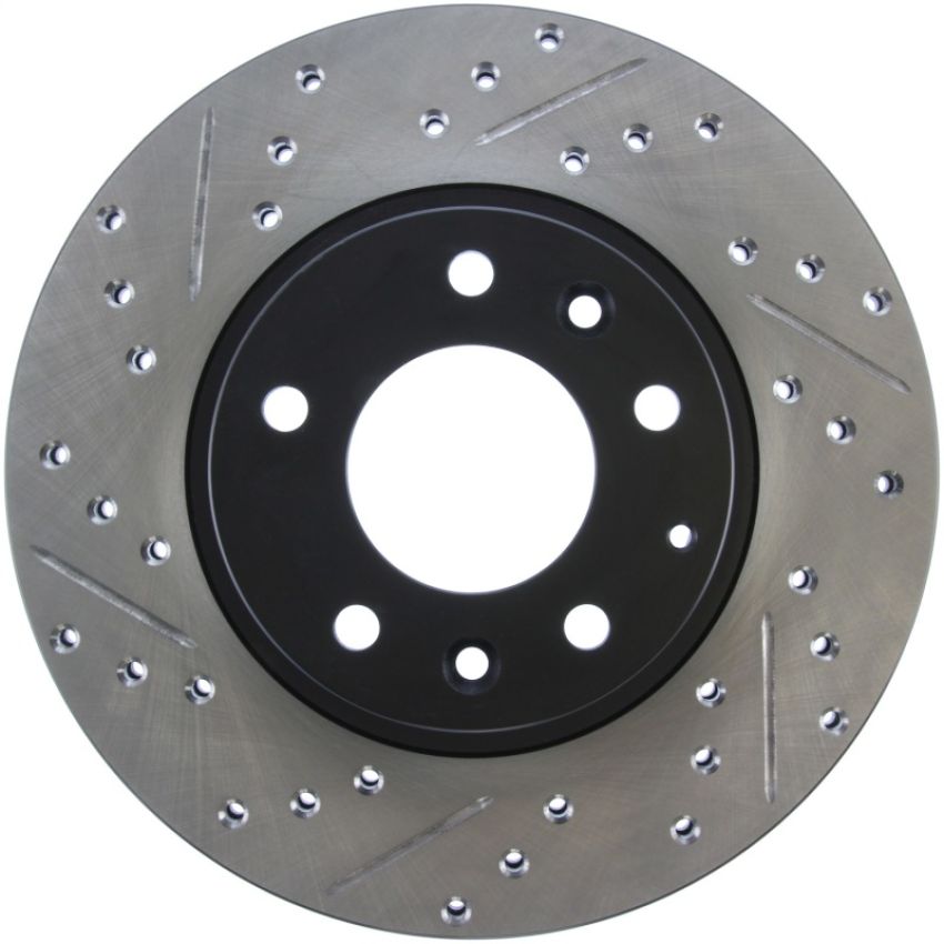 Stoptech 127.45051R Slotted & Drilled Sport Brake Rotor