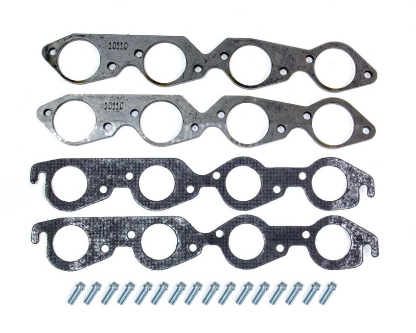 HEDMAN HED10110 BB Chevy 2.375in Flanges Round Port