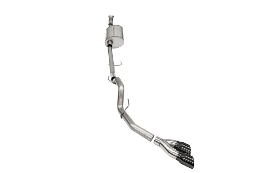 CORSA Performance 21157BLK Corsa 2021-2024 Ford F-150 SuperCab/6.5in Bed 5.0L V8 Sport Cat-Back Single Side Exit-BlackPVD