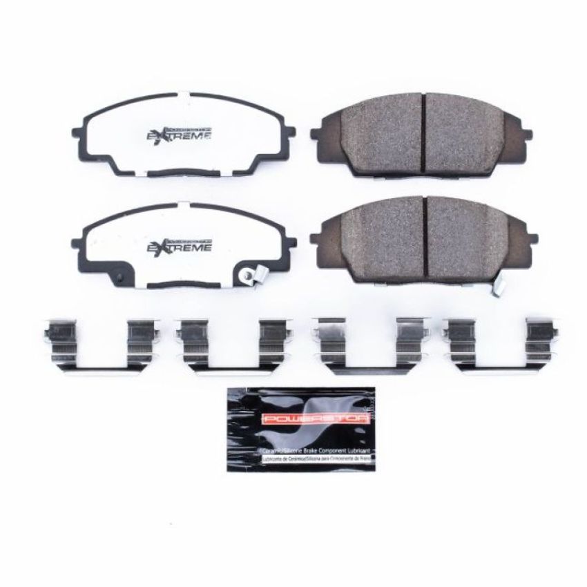 PowerStop Z26-829 PowerStop - Z26 Performance Carbon-Fiber Ceramic Brake Pads with Hardware Kit