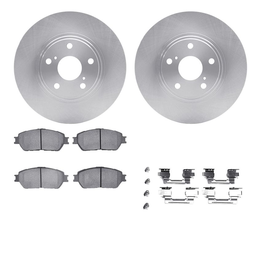 Dynamic Friction 6512-76343 Rotor Kit
