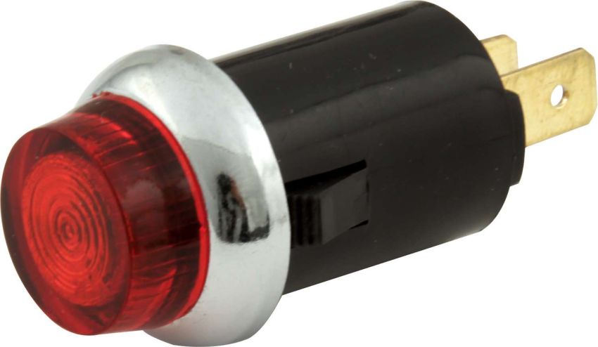 QUICKCAR RACING PRODUCTS QRP61-701 Warning Light  3/4  Red  Carded