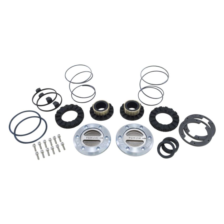 Yukon Gear & Axle YHC70011 Yukon Gear 05-22 Ford F250/F350/F450/F550 Superduty 35-Spline Hardcore Locking Hub Set