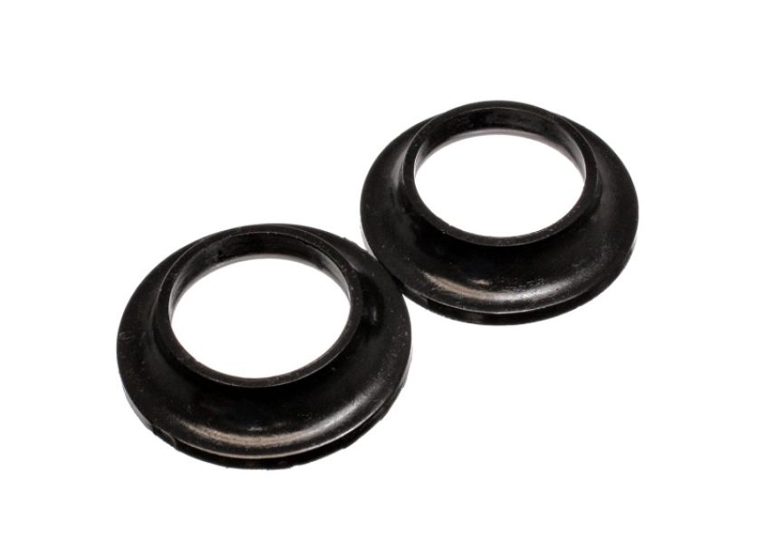 Energy Suspension 3.6110G 91-96 Chevrolet Full Size Black Rear Upper Coil Spring Isolators