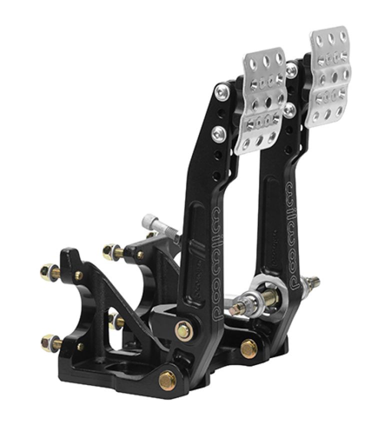 Wilwood 340-16607 Adjustable Tru-Bar Brake w/ Clutch - Floor Mount - 4.75-5.75:1