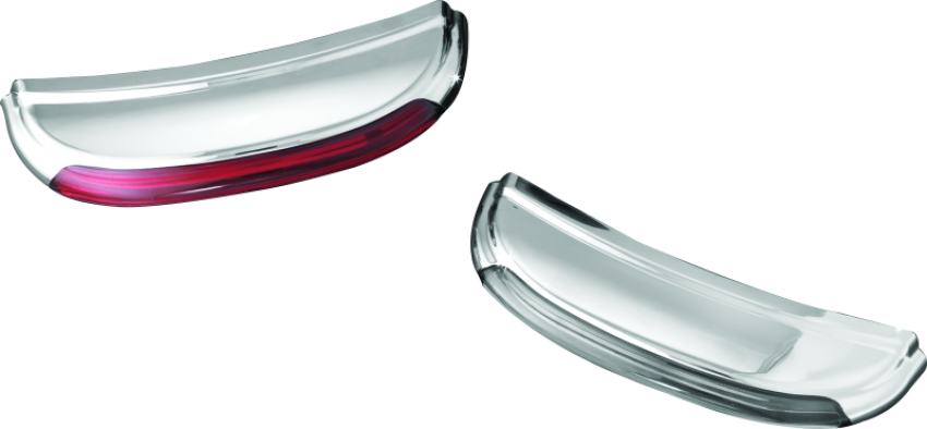 Kuryakyn 3154 L.E.D. Turn Signal Bar Filler Panel Red