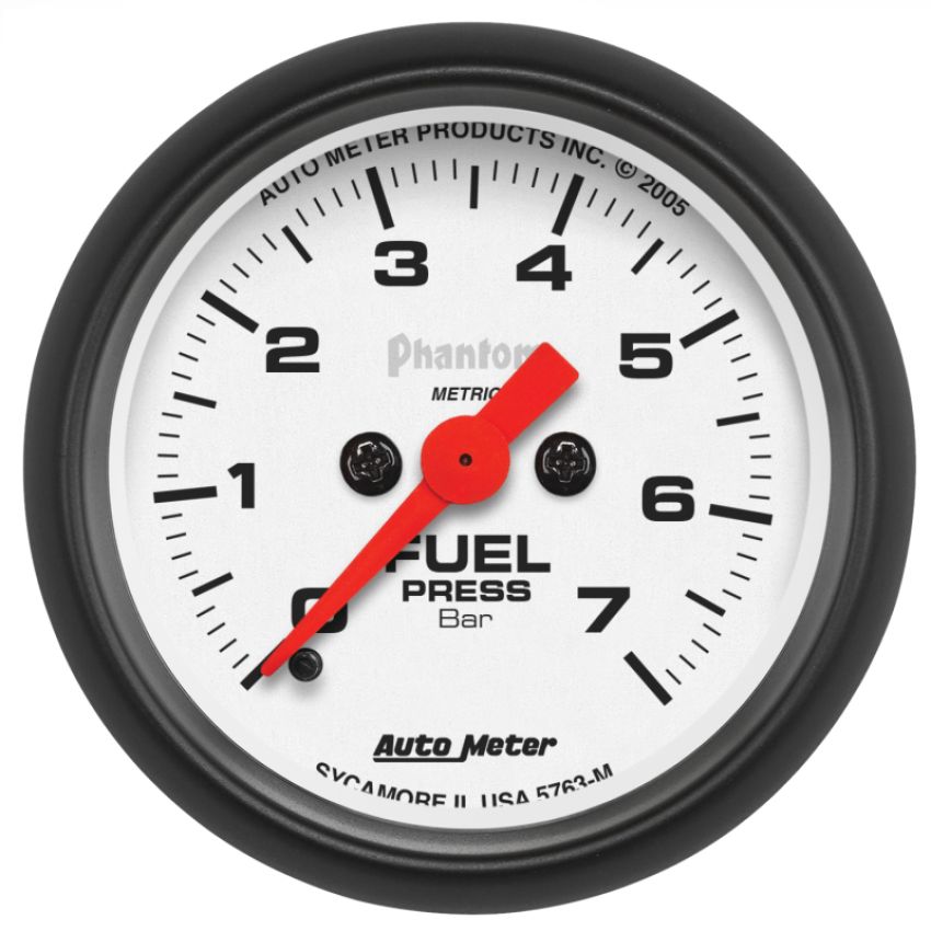 AutoMeter 5763-M GAUGE, FUEL PRESSURE, 2 1/16