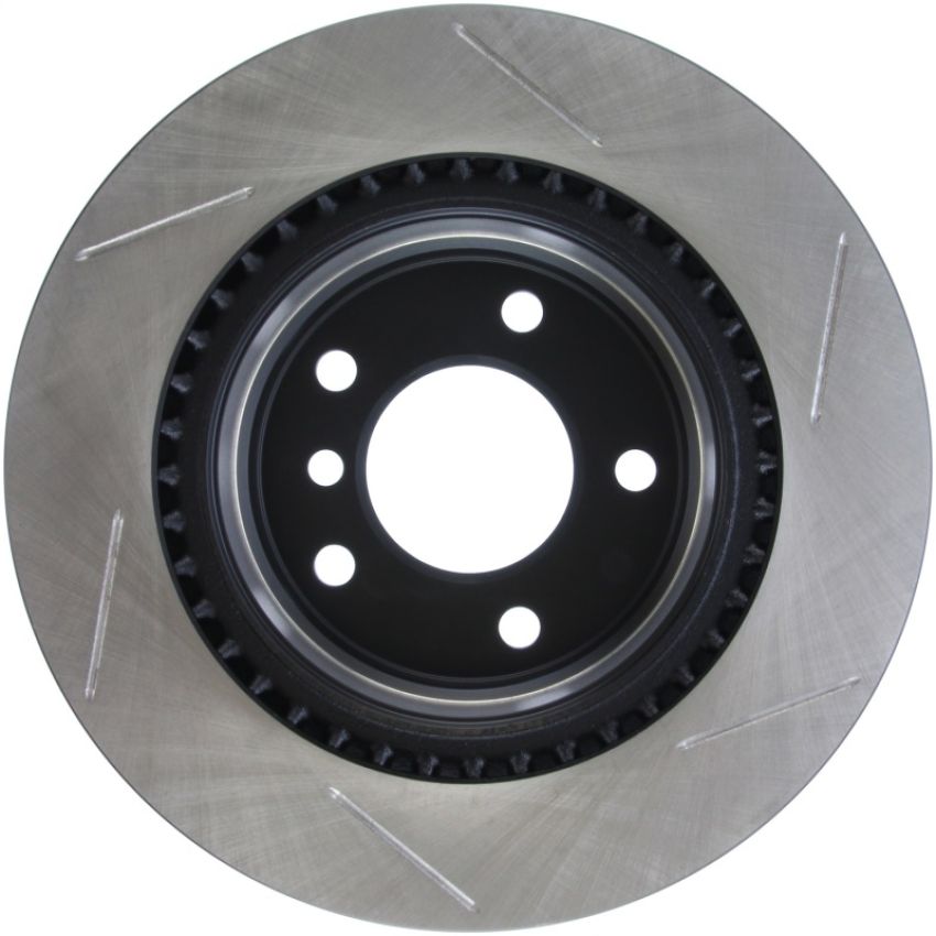 Stoptech 126.34078SL Power Slot 06 BMW 325 Series/07-09 328 Series Rear Left Slotted Rotor