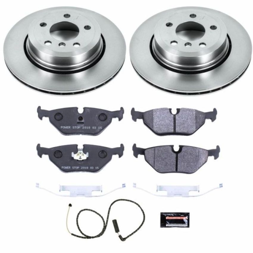PowerStop TDSK5738 Track Day Spec High-Performance Brake Pad and Rotor Kit