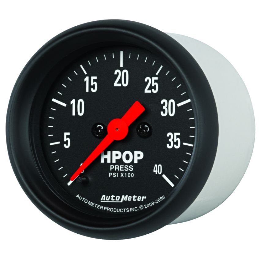 AutoMeter 2696 GAUGE, HIGH PRESS OIL PUMP, 2 1/16