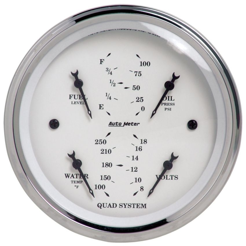 AutoMeter 1612 GAUGE, QUAD, 3 3/8