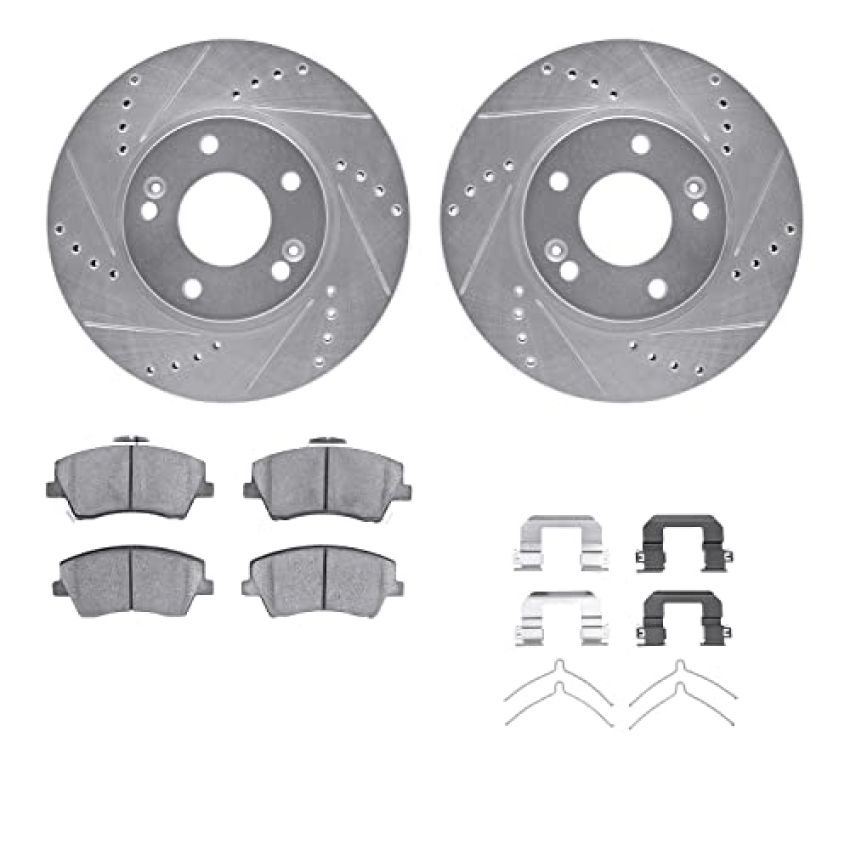Dynamic Friction 7512-03078 Rotor Kit