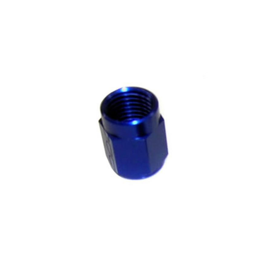 Nitrous Express 16162 3AN BLUE B-NUT (QTY 1)