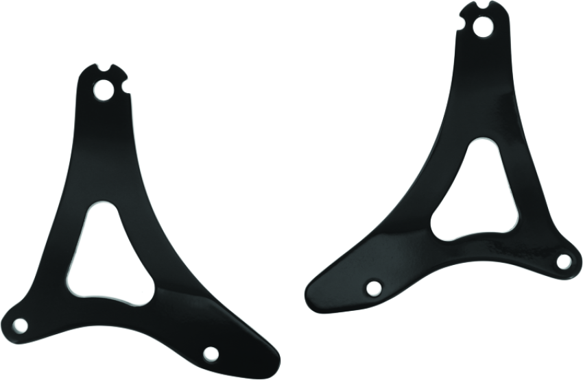 Kuryakyn 7087 Fixed Mounts Multi-Purpose Driver & Passenger Backrest 14-22 Touring Models Black