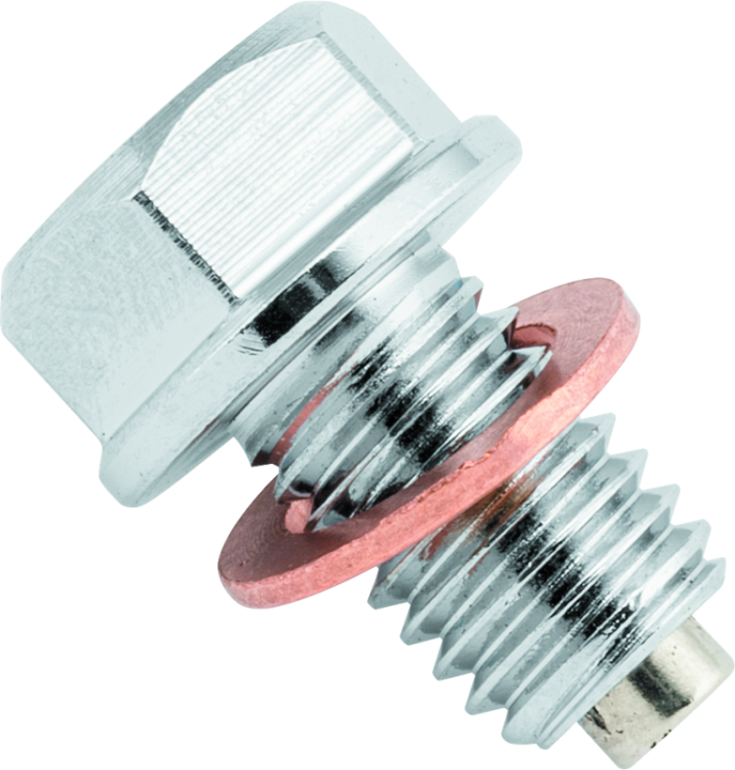 BikeMaster 151627 Magnetic Oil Drain Plug 10mm - Stainless
