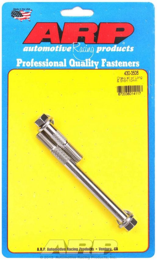 ARP ARP430-3506 Starter Bolt Kit SS 6pt GM 10mm x 1.775/4.770