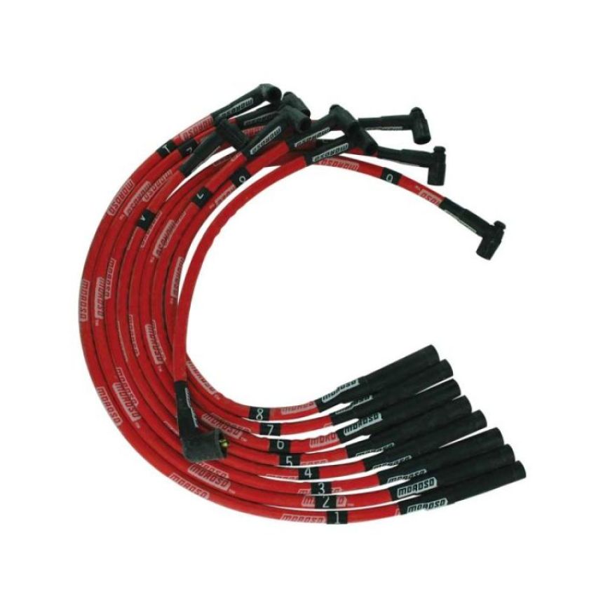 MOROSO MOR52555 Ultra Plug Wire Set SBM 273-360 Red