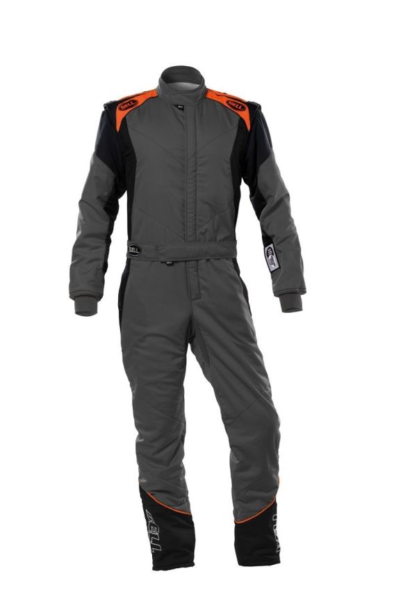 BELL HELMETS BELBR10054 Suit PRO-TX  Grey/Orange X-Large SFI 3.2A/5