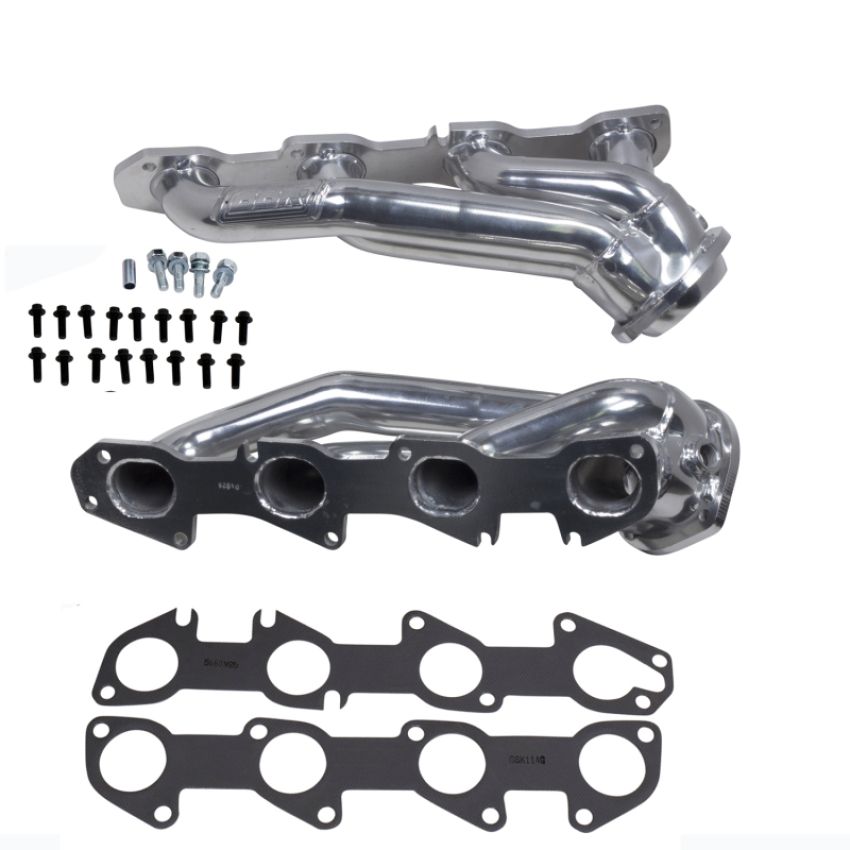 BBK Performance Parts 40280 2009-24 DODGE CHALL CHARGER 5.7L 1-3/4 SHORTY HEADERS (POLISHED SILVER CERAMIC)