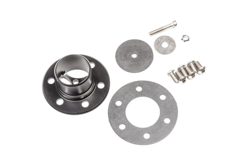 Radium Engineering 20-0527 FCST 6-BOLT REMOTE MOUNT FILL NECK, STRAIGHT, 1.5IN BARB