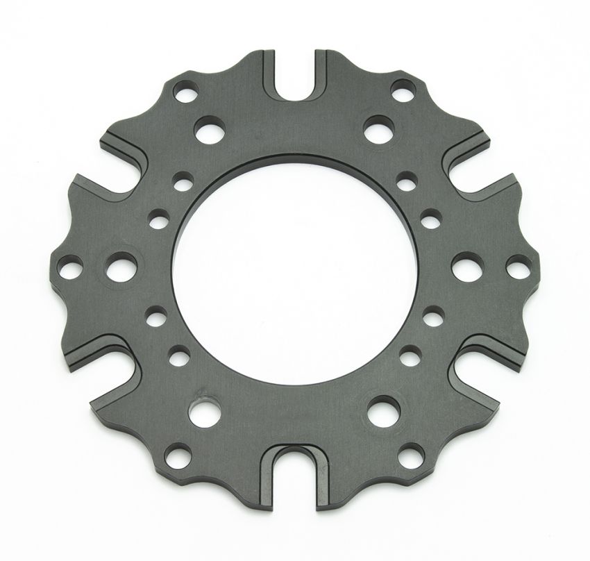 Wilwood 300-12581 Rotor Adaptor Floating - Sprint / Midget Hub 6x5.50 BC Gen II (3.37 x 2.28)