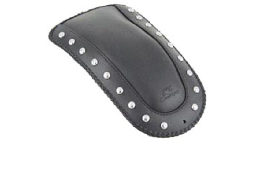 Mustang Motorcycle 78099 Mustang 03-09 VTX1300 Retro,03-07 VTX1300S, 08-09 VTX1300T Fender Bib w/Studs - Black
