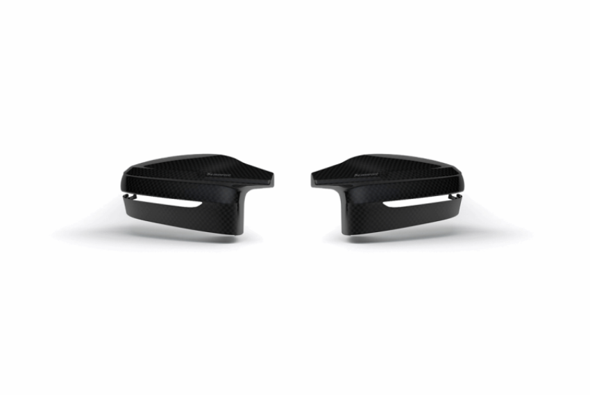 Akrapovic WM-BM/CA/4/G 2021+ BMW (G87) M2, (G80) M3 & (G82) M4 Mirror Cap Set- Gloss Carbon