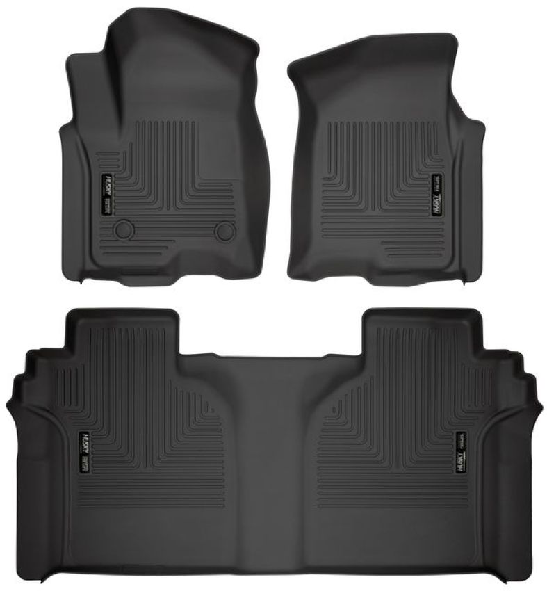 HUSKY LINERS HSK94021 Front & 2nd Seat Floor L iners Weatherbeater