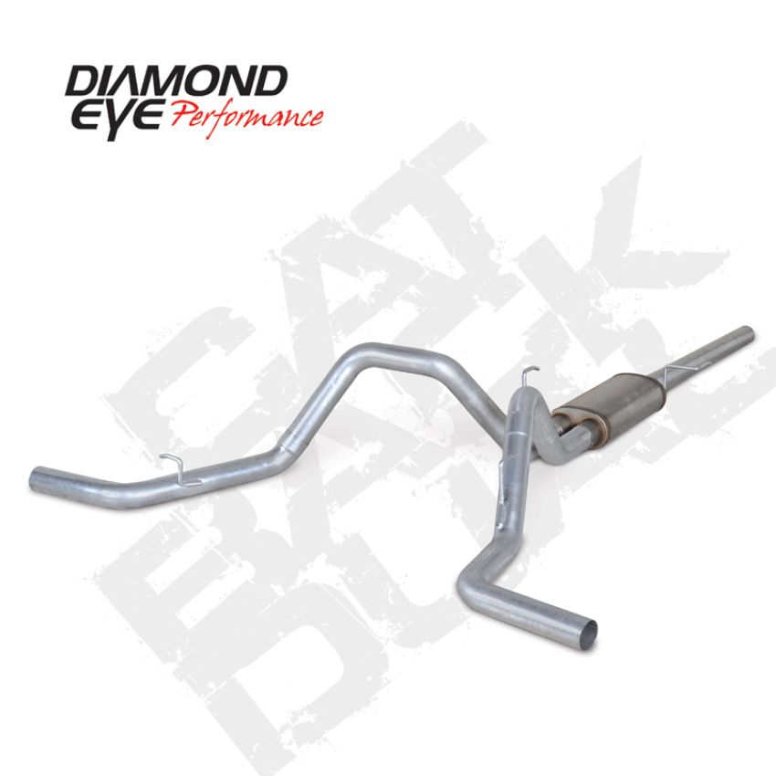 Diamond Eye Performance K3322A Diamond Eye KIT 3in CB DUAL GAS AL FORD 5.4L F150 04-08