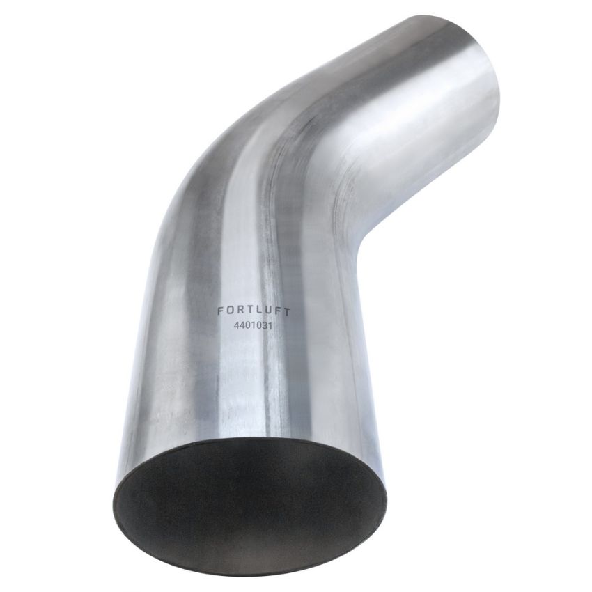 FORTLUFT 4401031 Exhaust Bend Pipe 45 Degree 3.00'' Stainless Steel