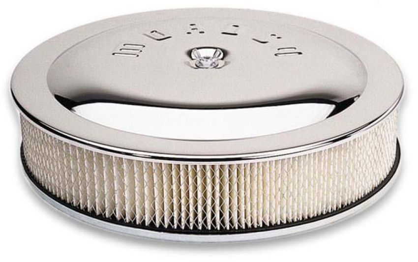 MOROSO MOR65946 14in Chrome Air Cleaner 5in Filter