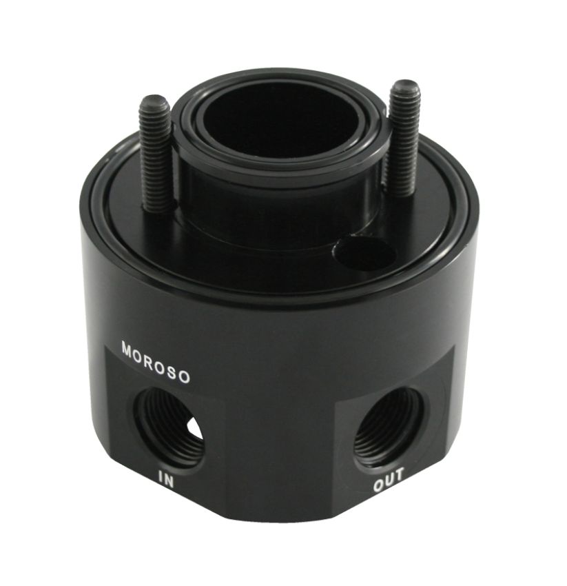 MOROSO MOR23691 Oil Filter Adapter - SBC & BBC Gen IV